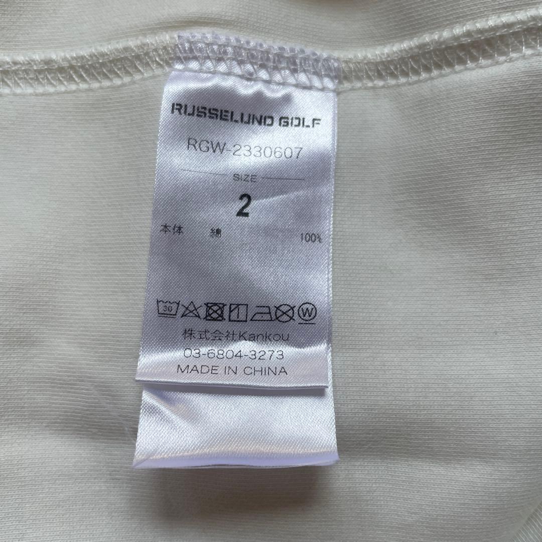 RUSSELUNOラッセルノGOLF ハイネック長袖シャツ サイズ2 新品未使用