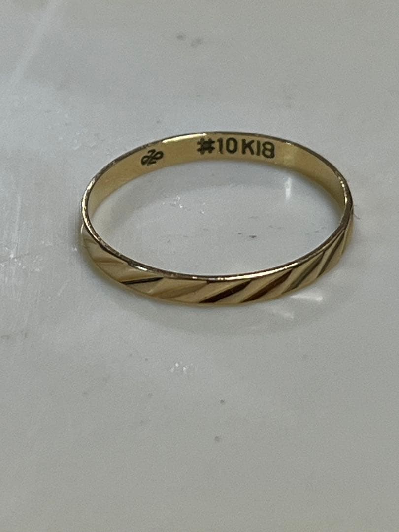 ジュエリーマキ　k18リング