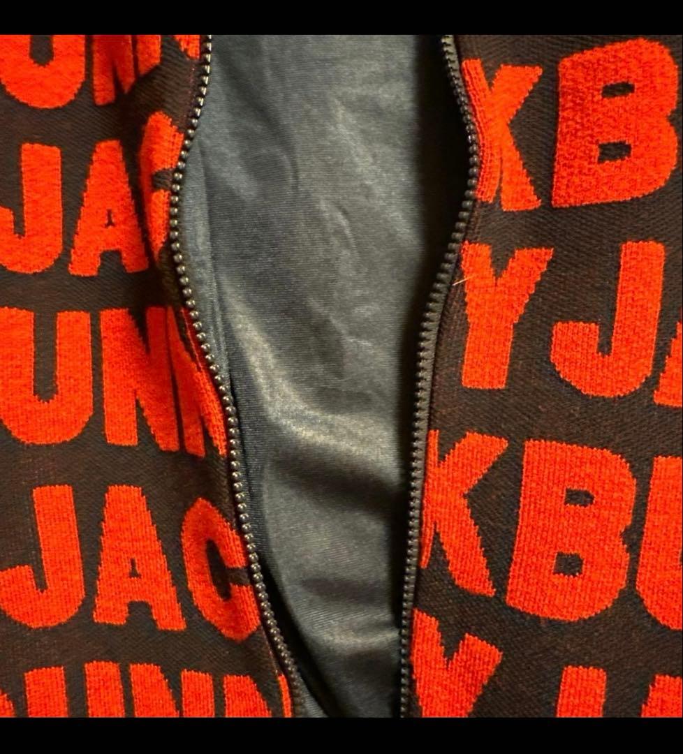 サイズ1 BUNNYJACK ジップアップ ブルゾン　レッド