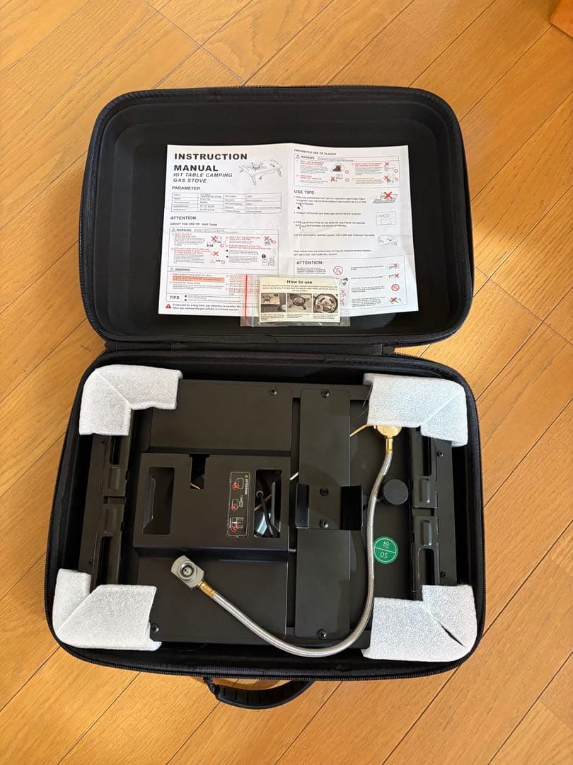 テーブルキャンプ用ガスストーブ