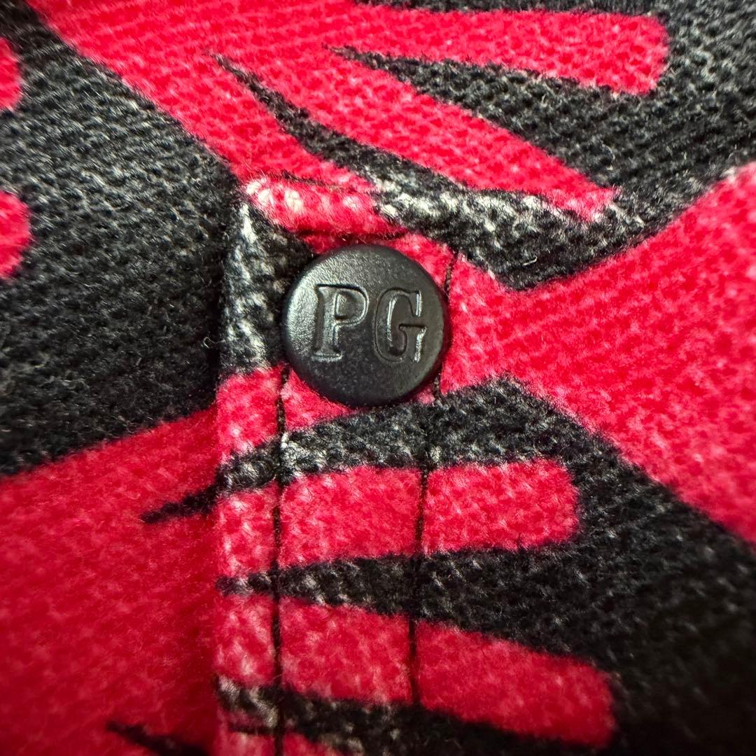 【美品】PEARLY GATES 総柄 ストレッチミニスカート