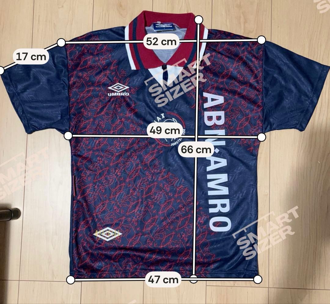 【希少・イングランド製】アヤックス 90s アンブロ ユニフォーム ユースサイズ