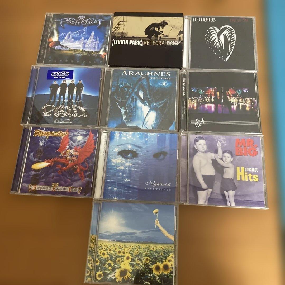 今週まで✨帯付き多数　ヘビメタハードロック121枚➕ボンジョビセット