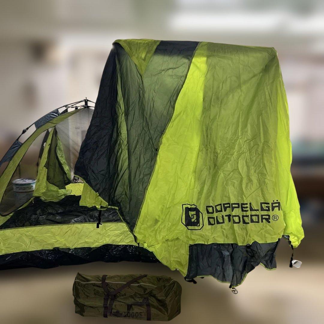 DOPPELGÄNGER ワンタッチテント 収納袋付