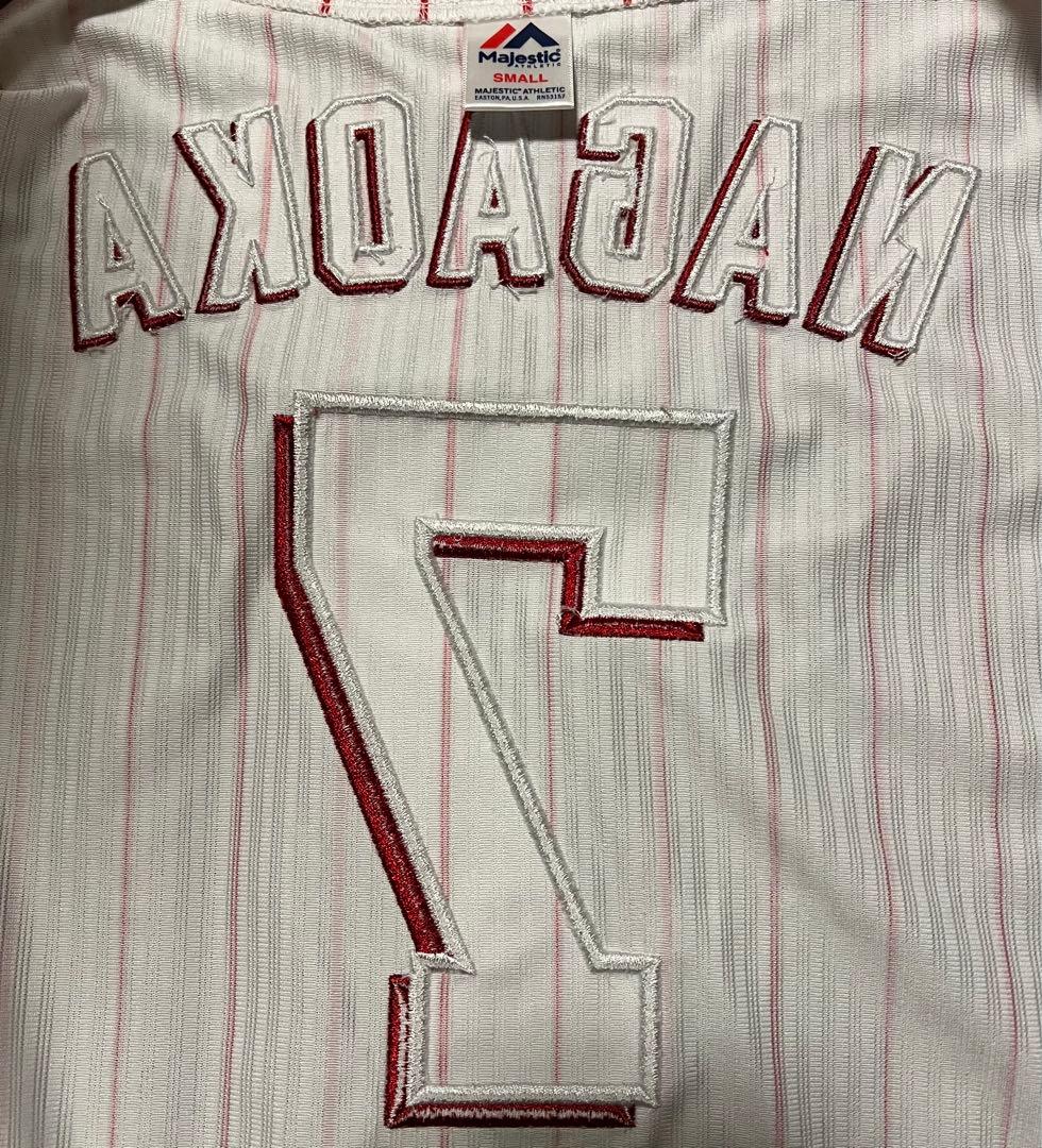 ヤクルトスワローズ　長岡秀樹　ユニフォーム　Sサイズ