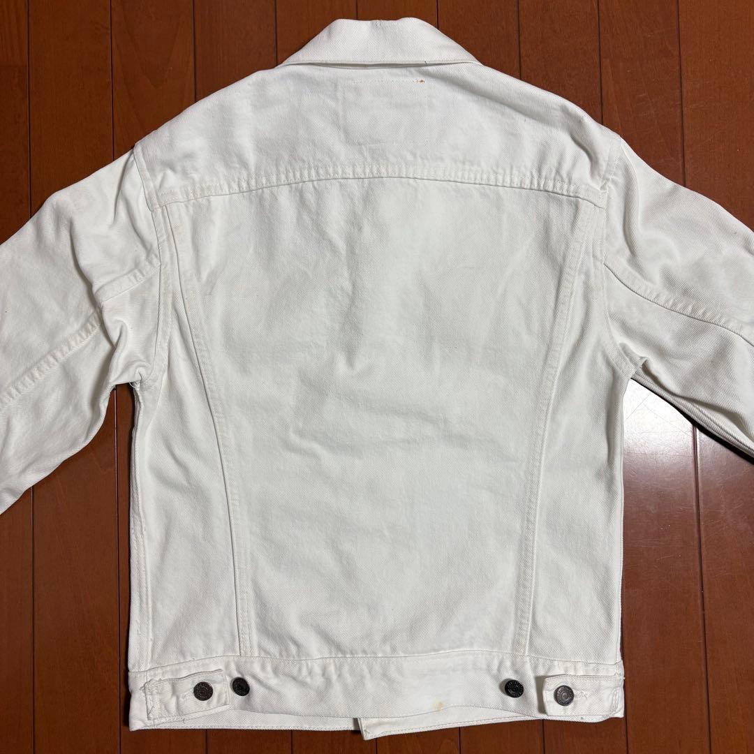 vintage 90s カナダ製 75505 デニムジャケット M ホワイト