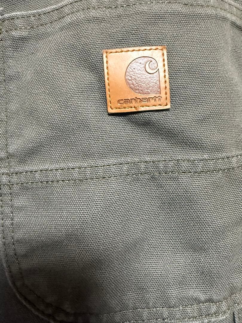 US Carhartt ペインターパンツ オリーブグリーン