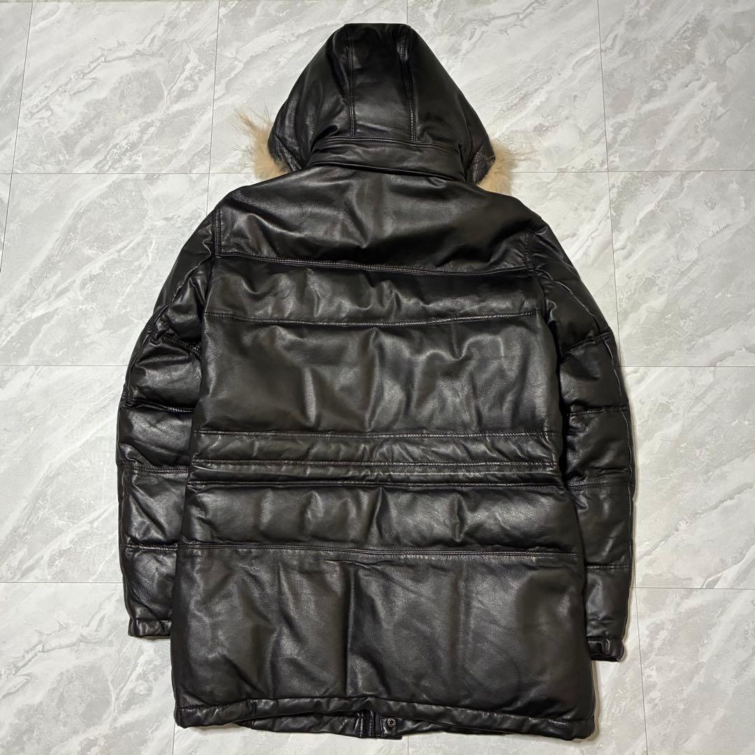 MALE&Co. 3way タカキュー 羊革 ダウンジャケット ラクーンファー