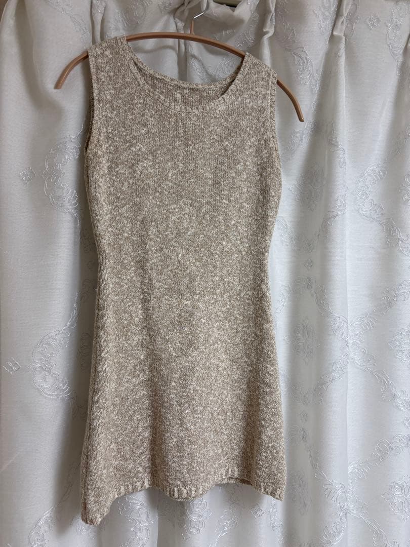 darich シャーベットアンサンブルニットミニワンピース