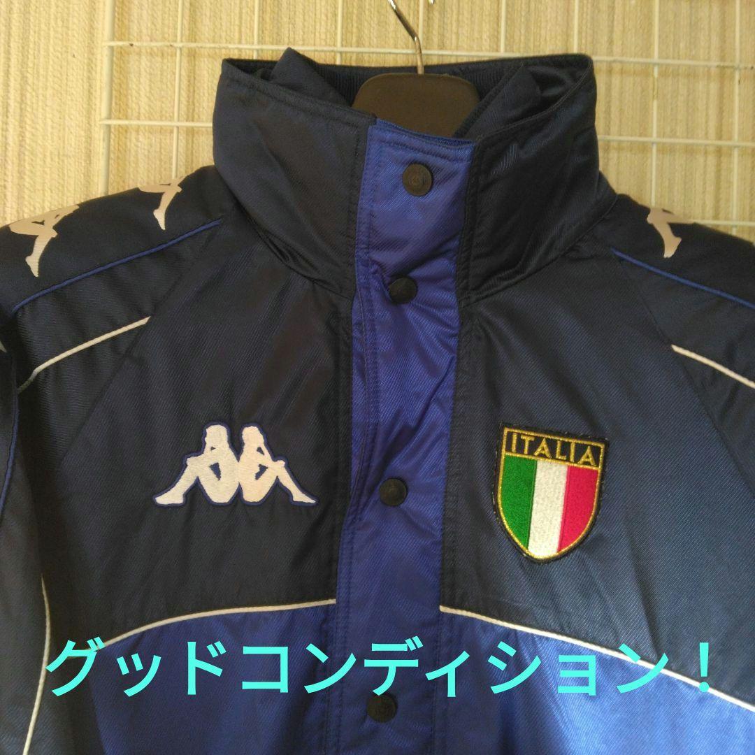 Kappa 01/02”イタリア代表ビンテージモデル ベンチコート ネイビーL
