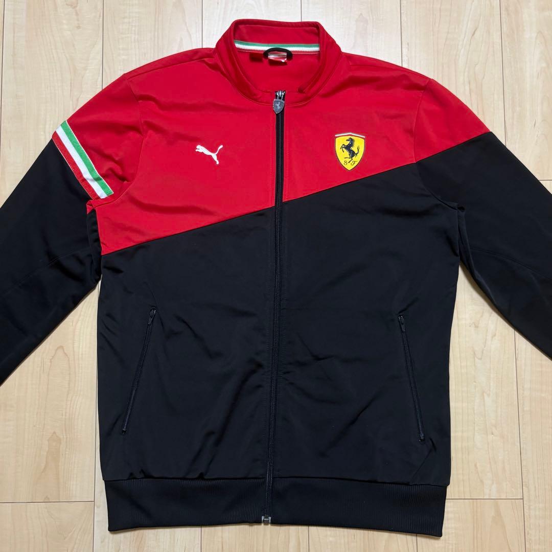 【美品】PUMA×FERRARI 上下セット　セットアップ Lサイズ