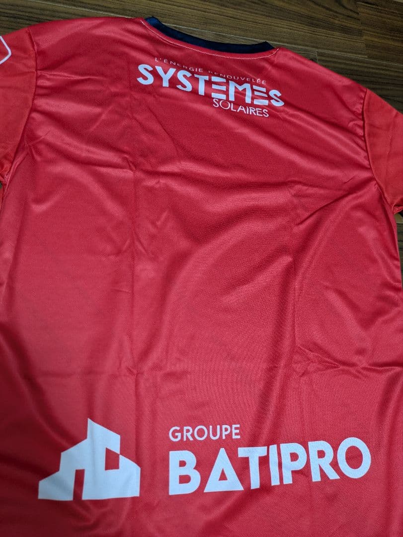 ★フランス　ユニフォーム　ゲームシャツ　ウェア　ジャージ　赤