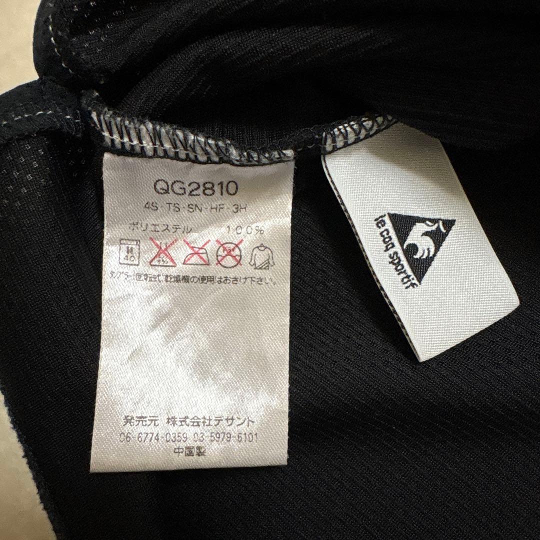 ルコックスポルティフゴルフ★ストレッチ★ハーフジップシャツ【メンズ サイズL】