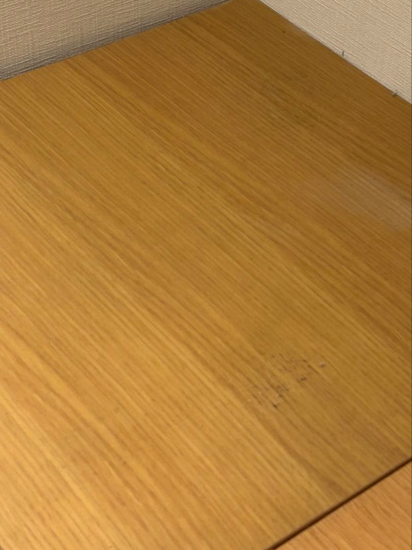 無印　オーク材4段チェスト　廃盤