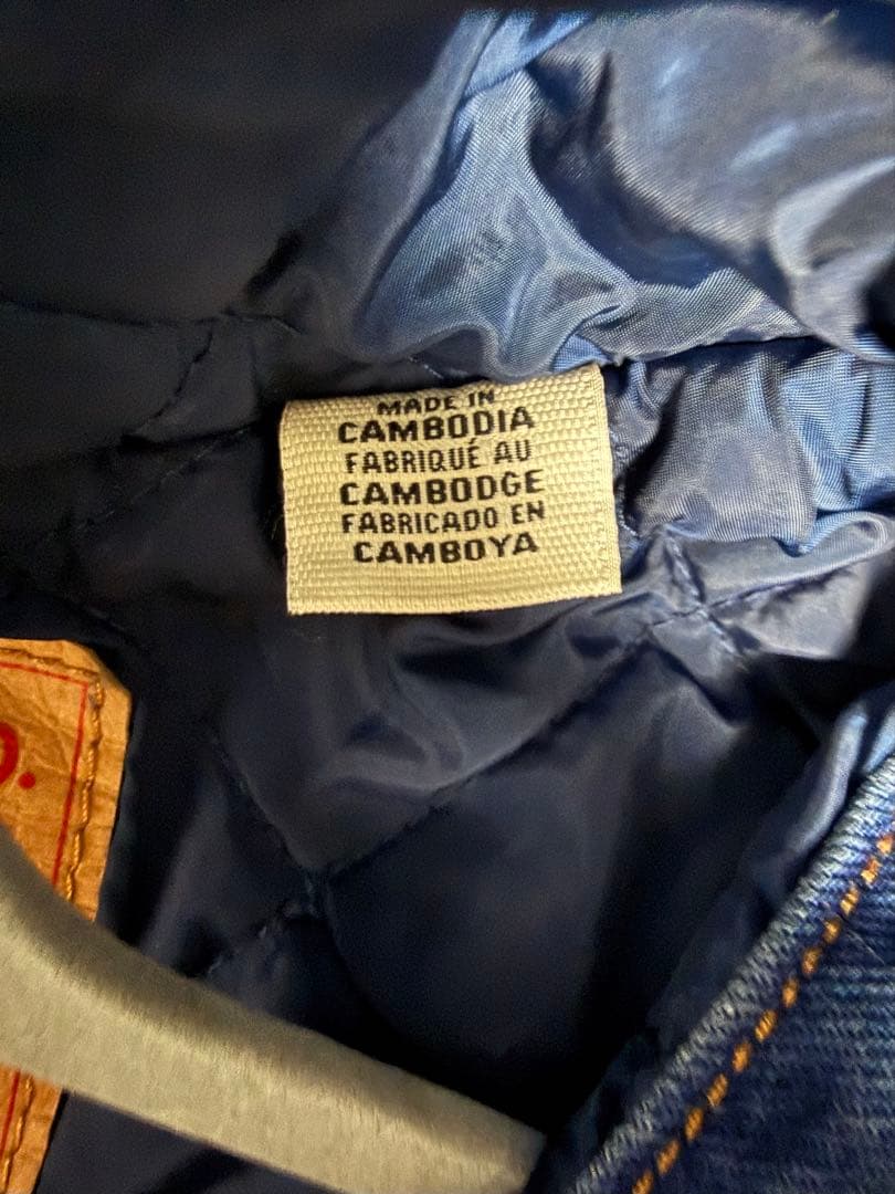 Levi's WORKWEAR POTRERO デニムフーディー