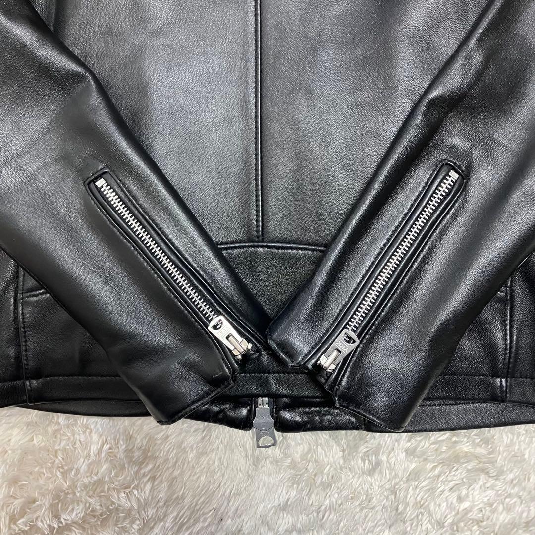 【SIN様JACK ROSE ライダースジャケット　シングルス　レザージャケット