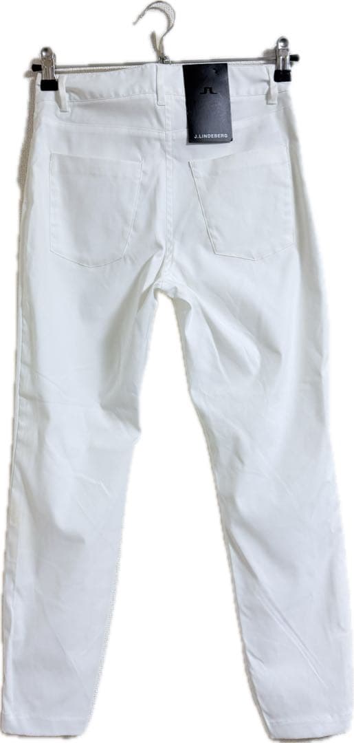 定2.4万 J.LINDEBERG ゴルフパンツ W27 白　ジェイリンドバーグ