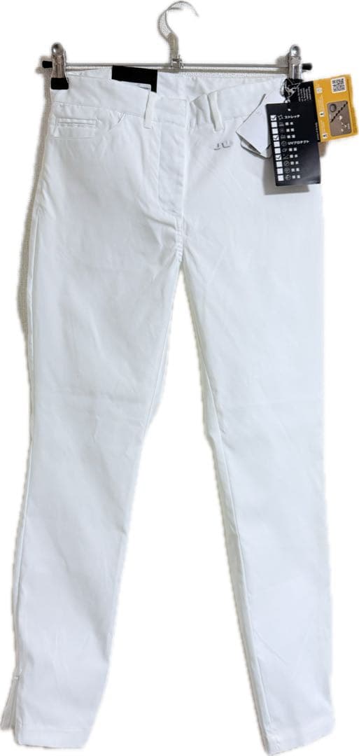 定2.4万 J.LINDEBERG ゴルフパンツ W27 白　ジェイリンドバーグ