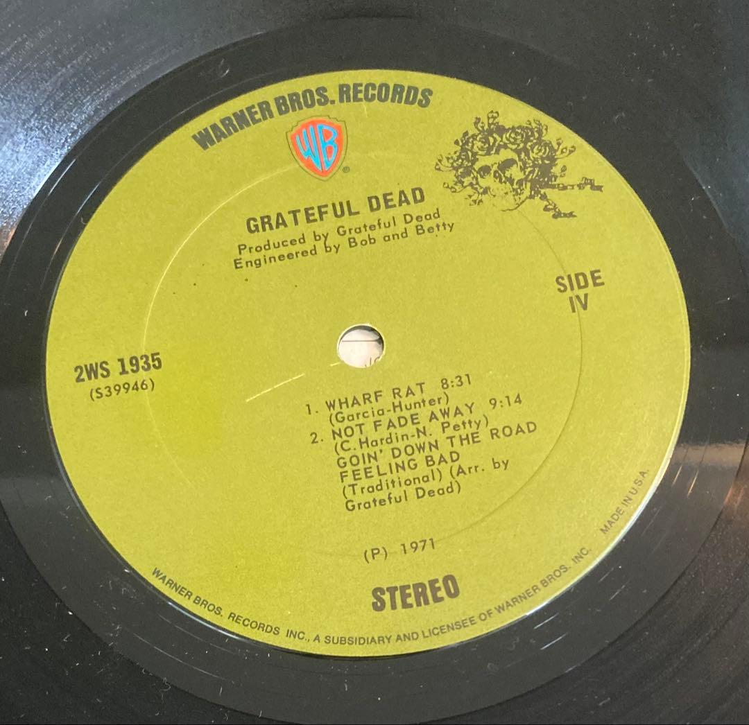 ◾️高音質USオリジナル盤◾️GRATEFUL DEAD■グレイトフルデッド■Gra