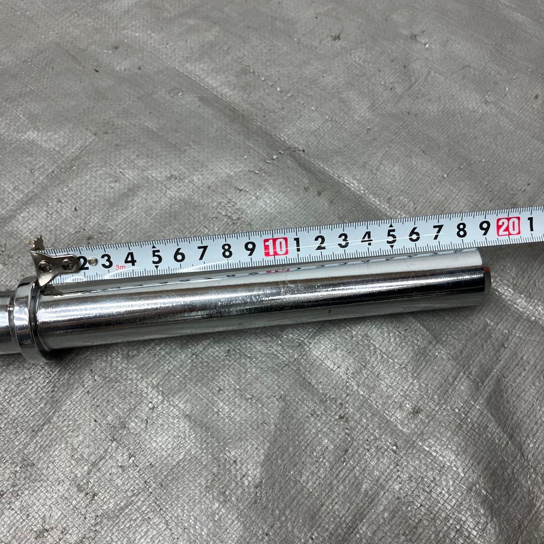 ★送料無料★新品★2本セット★120cm 28mm ストレートバー EZバー