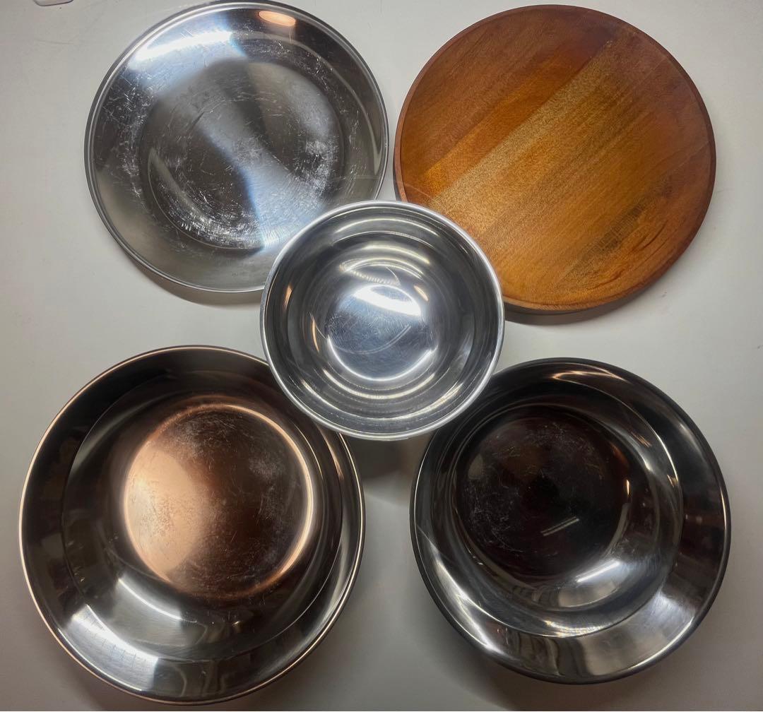  peak 食器セット 4点 メッシュケース付き