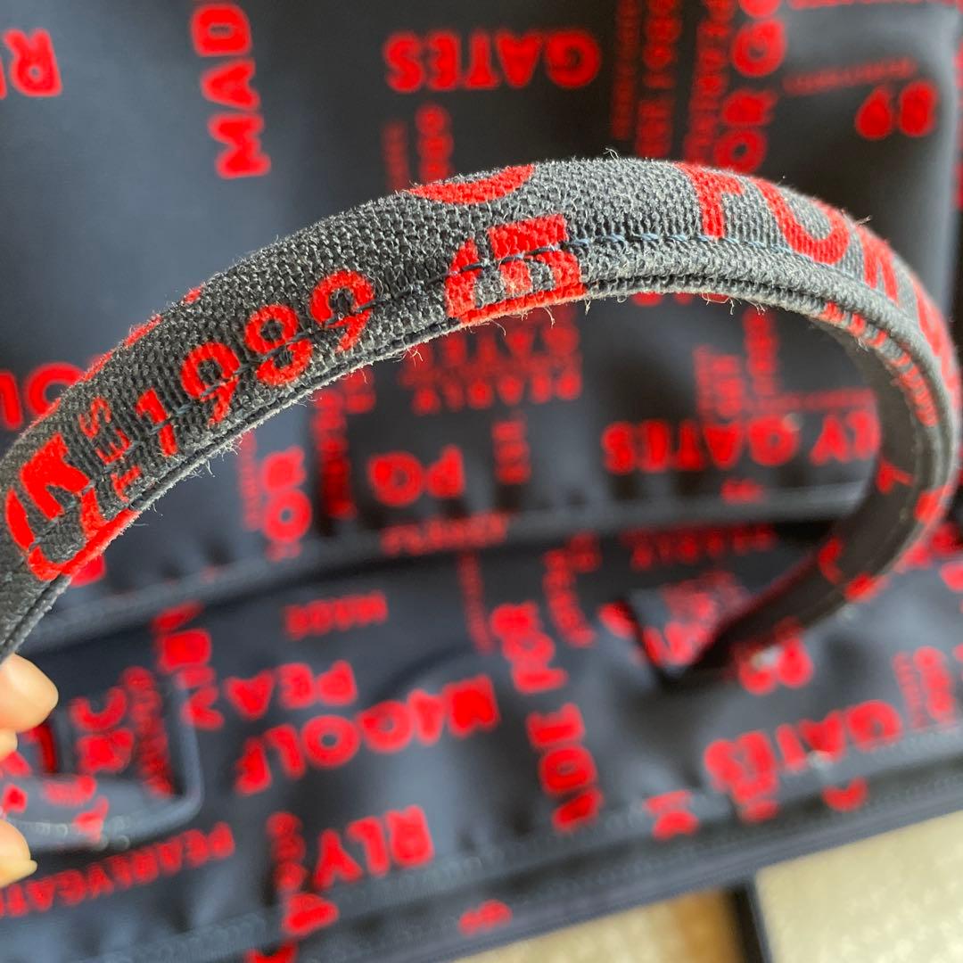 PEARLY GATES ゴルフロッカーバッグ ネイビー/レッド