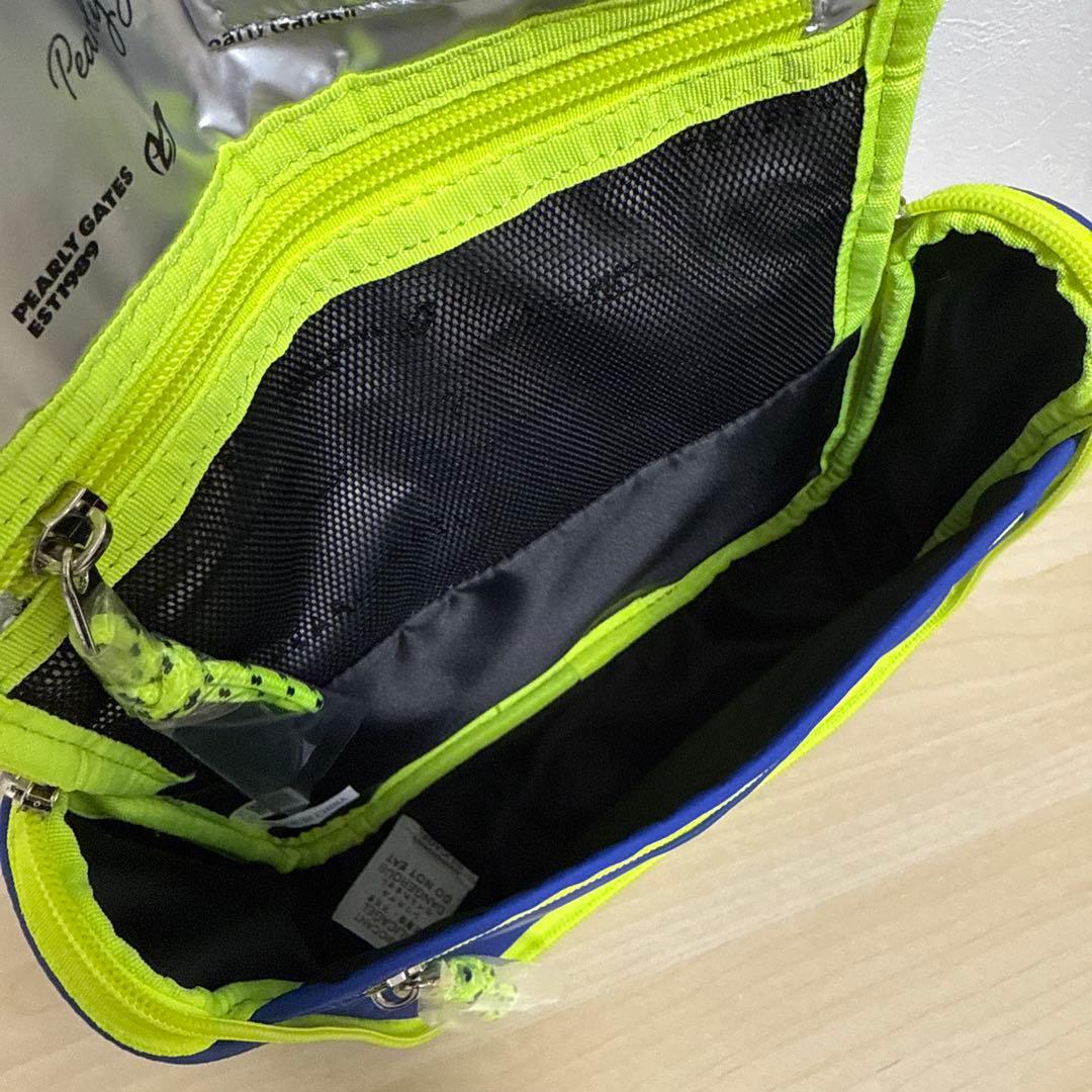 【パーリーゲイツ】大人気なパロディ ロゴ マルチポーチ