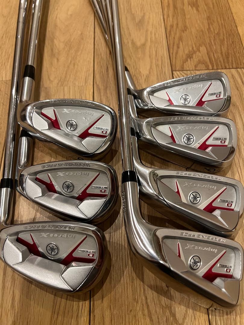 ヤマハ　インプレスX Dスチール アイアン（4I〜PW）