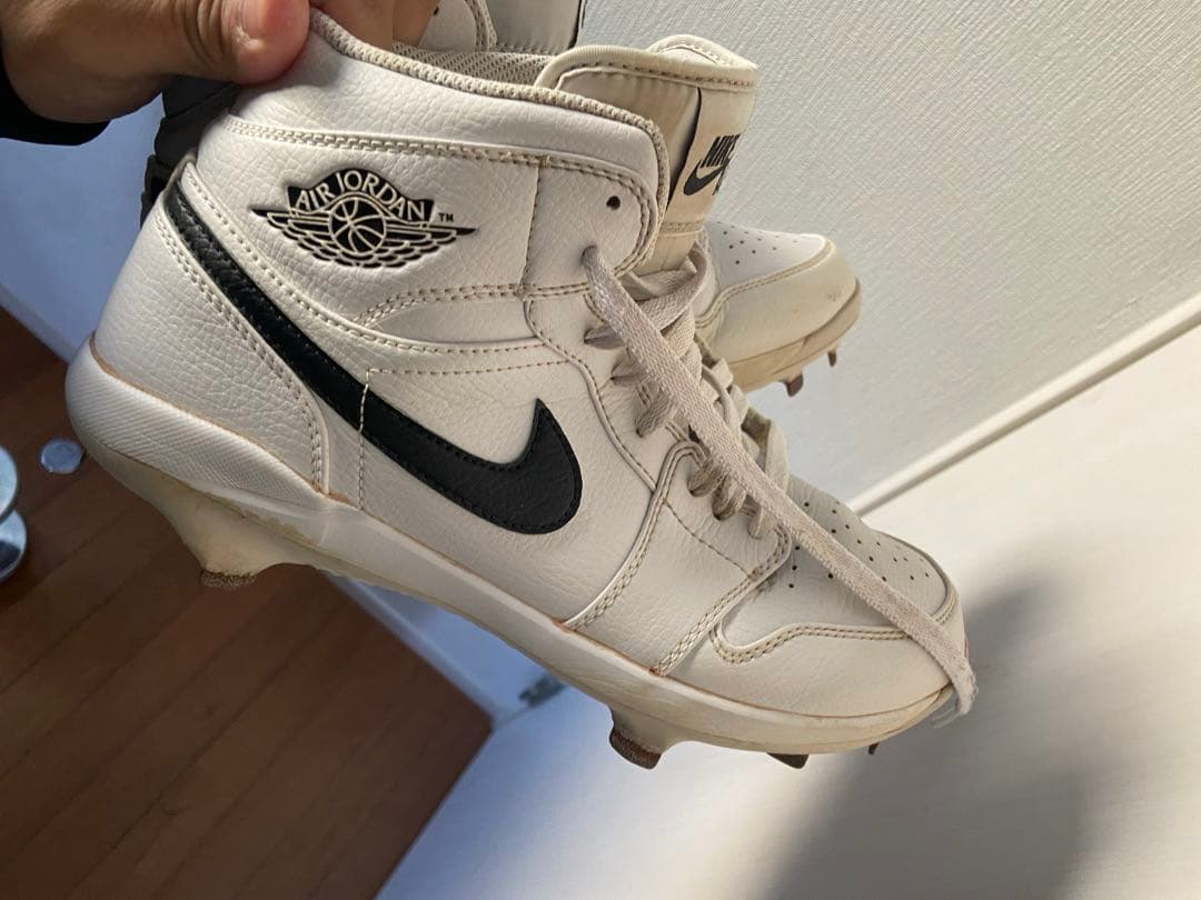 Nike Air Jordan 野球 スパイク ホワイト26cm