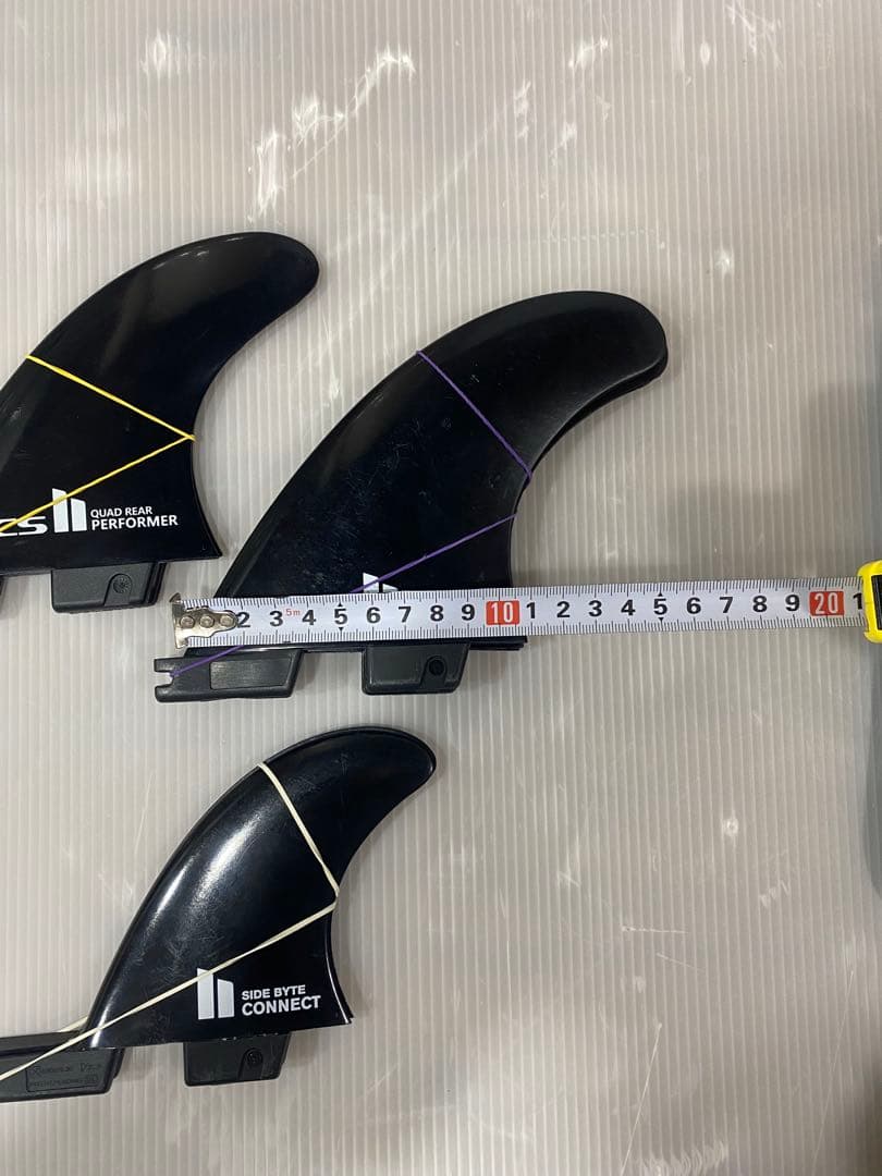 【新品未使用品】FCS II サーフボード フィン 7本セット 黒 ブラック