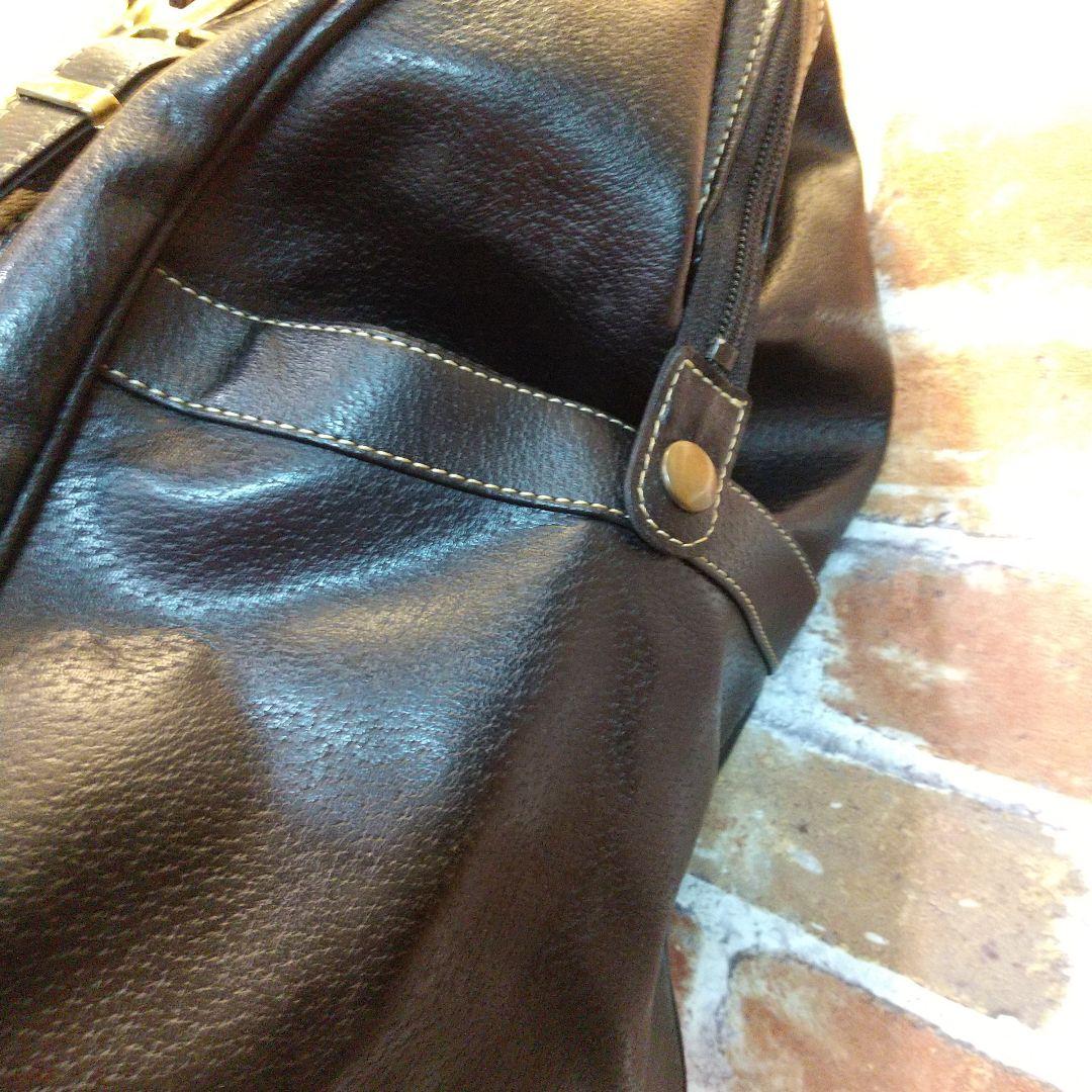 HONMA ブラックレザー ゴルフ ボストンバッグ