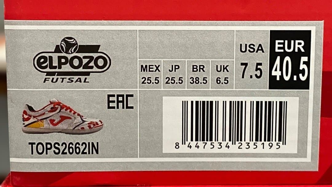 シューズ joma / TOP FLEX 2662 ELPOZO (25.5cm)