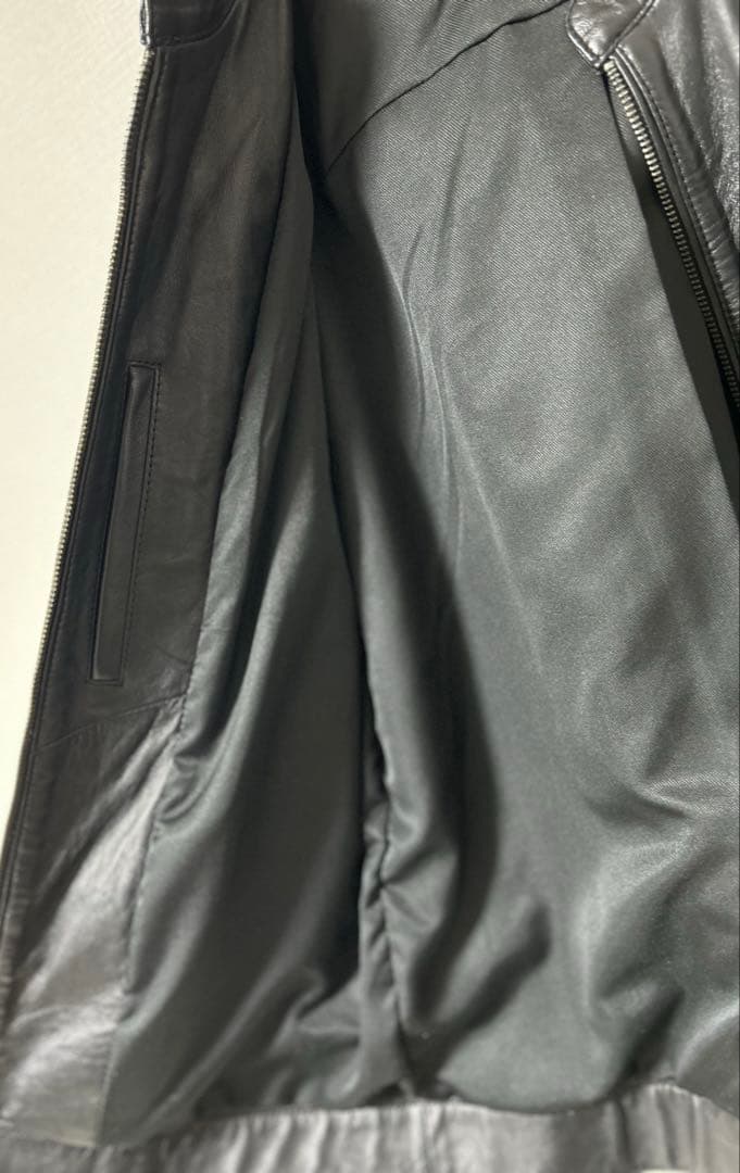 アバハウス　革ジャン　ラムレザージャケット