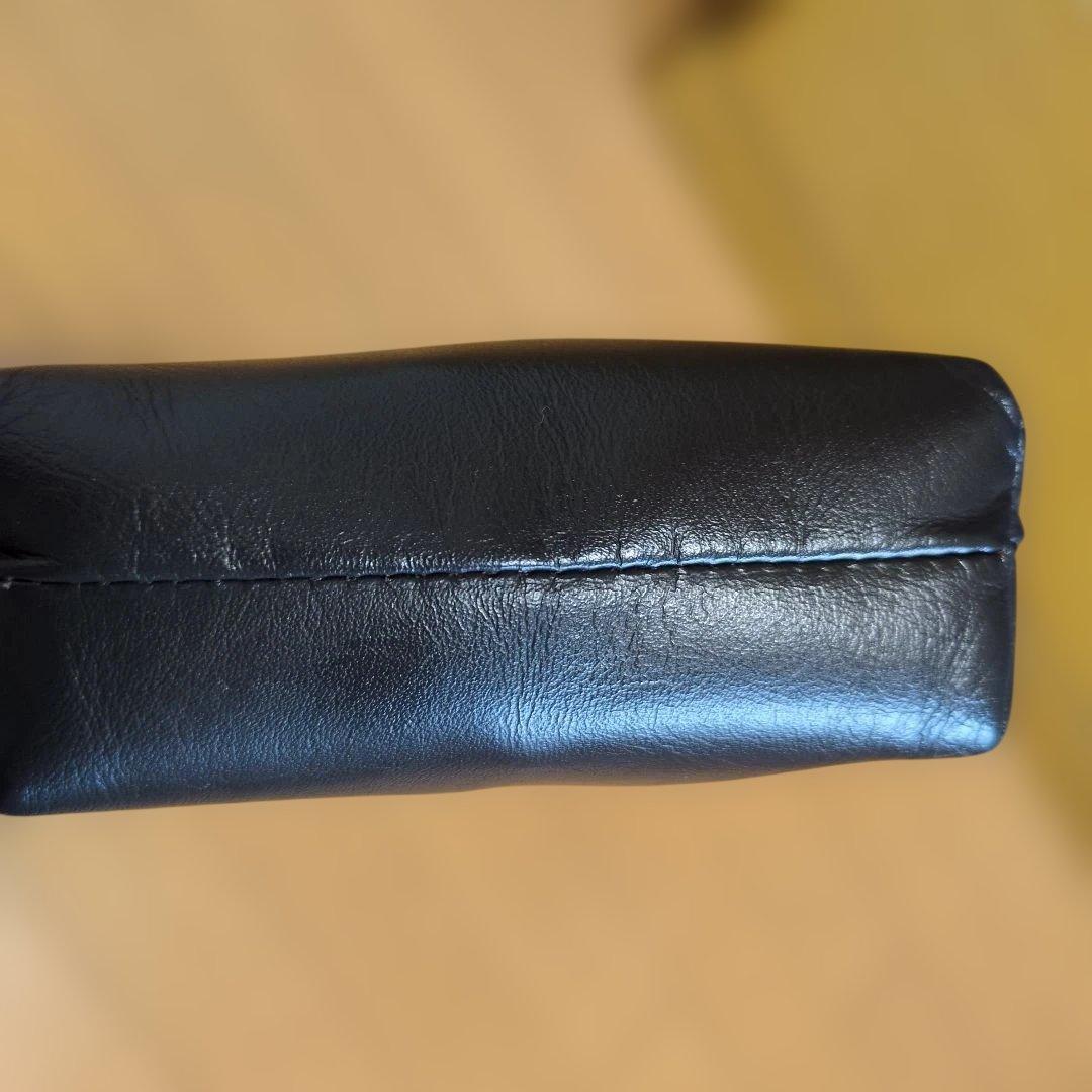 beautiful people clasp pouch がま口ショルダー（茶）