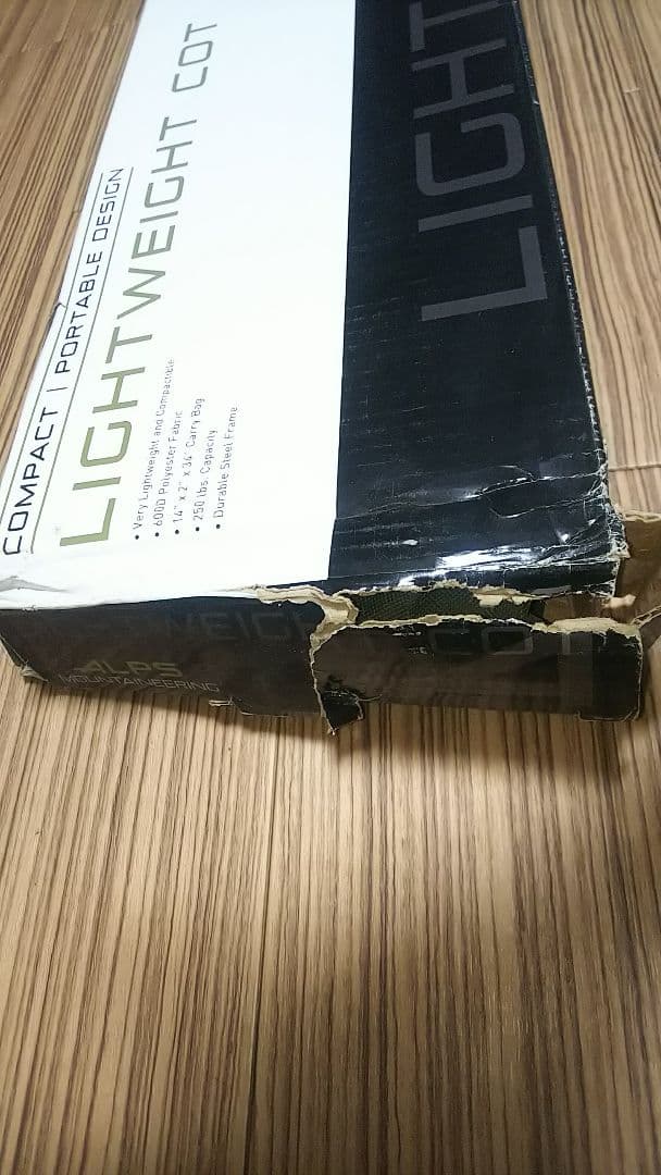 ALPS MOUNTAINEERING　コット　軽量
