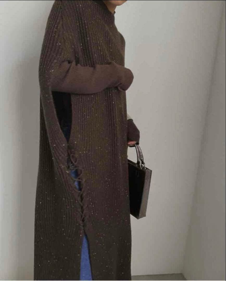 【新品未使用】AMERI 4way muffler layered knit