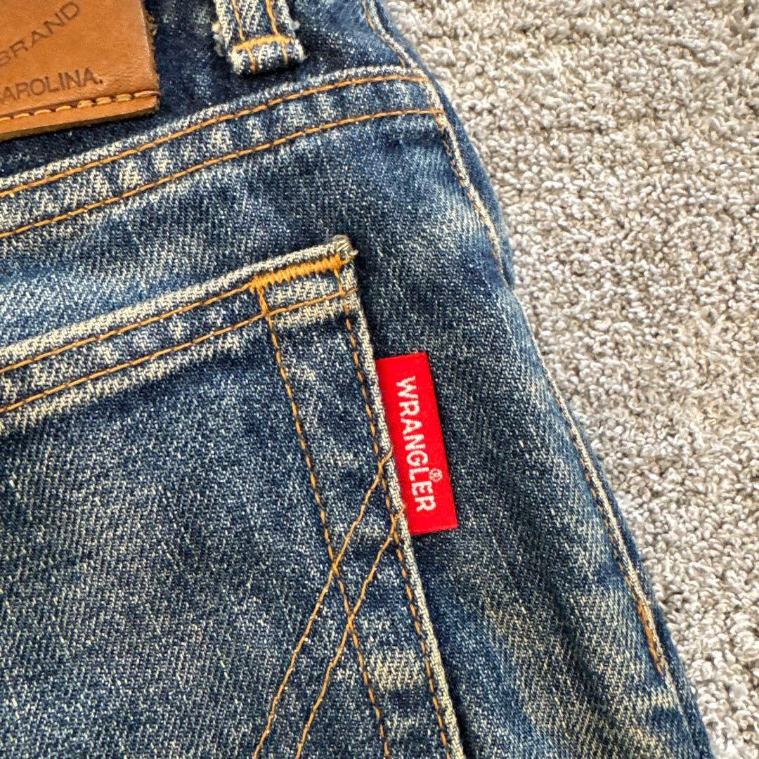 u*0様 Wranglerラングラー デニムパンツ/鬼ヒゲ/フェード/ハチノス/