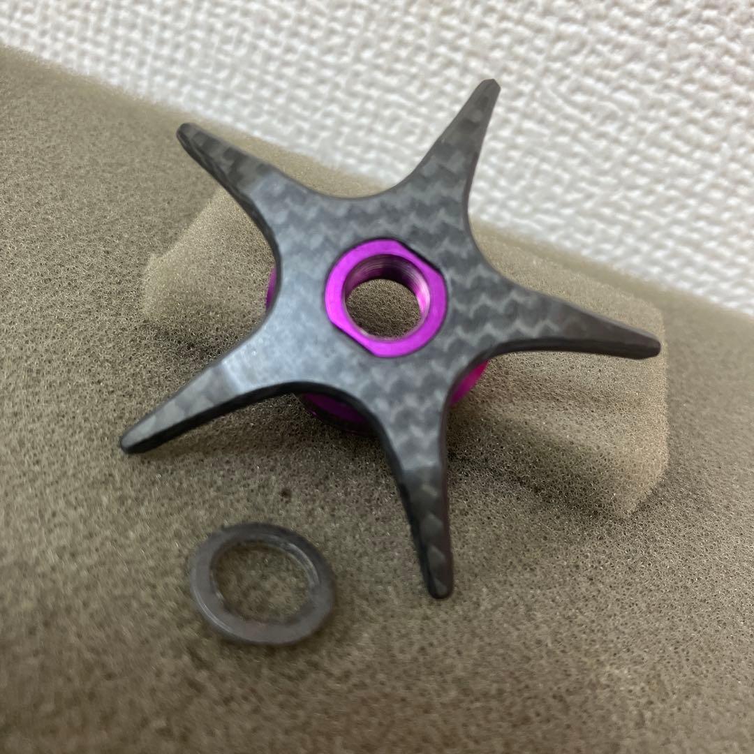 スティーズ☆ダイワ⭐︎オフセットカーボンスタードラグ⭐︎左⭐︎F-11