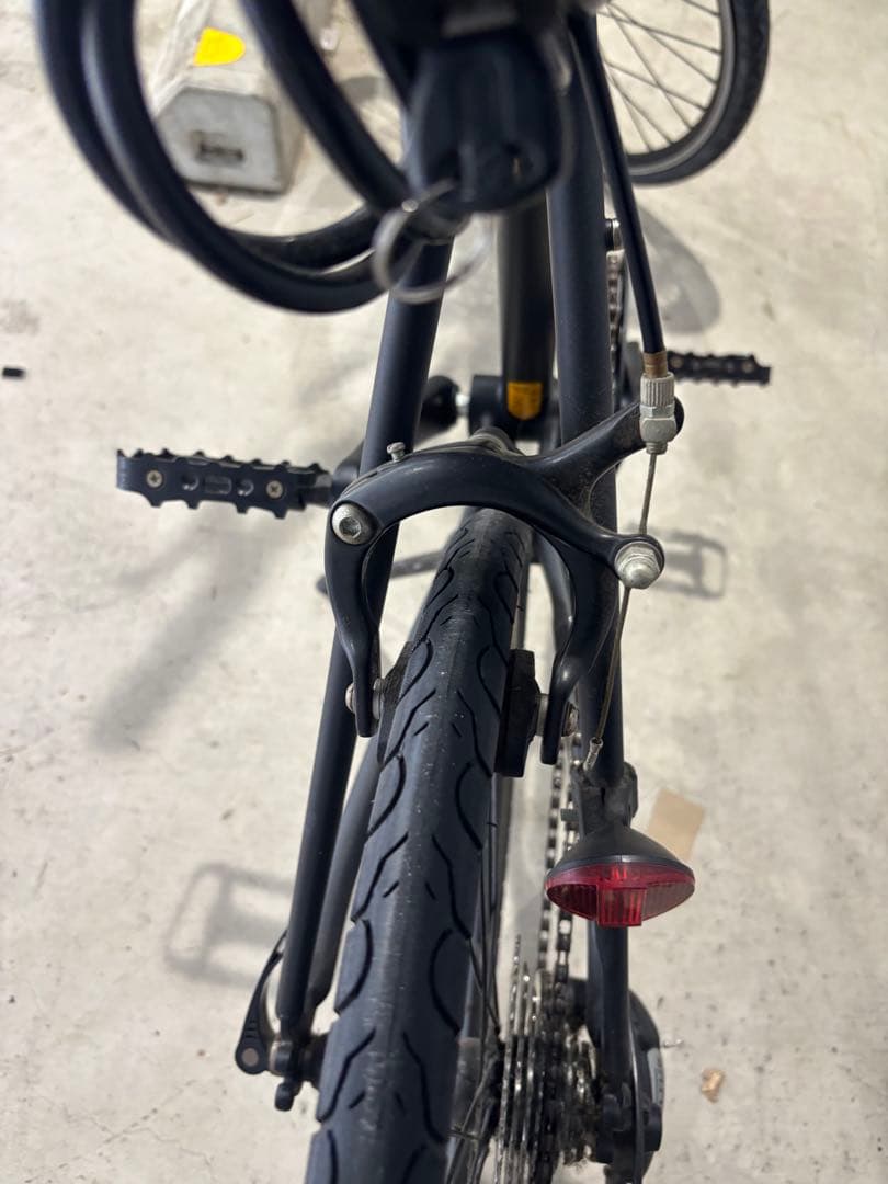 tokyobike東京バイクマッドブラック室内保管東京近郊個人配送フロントパンク