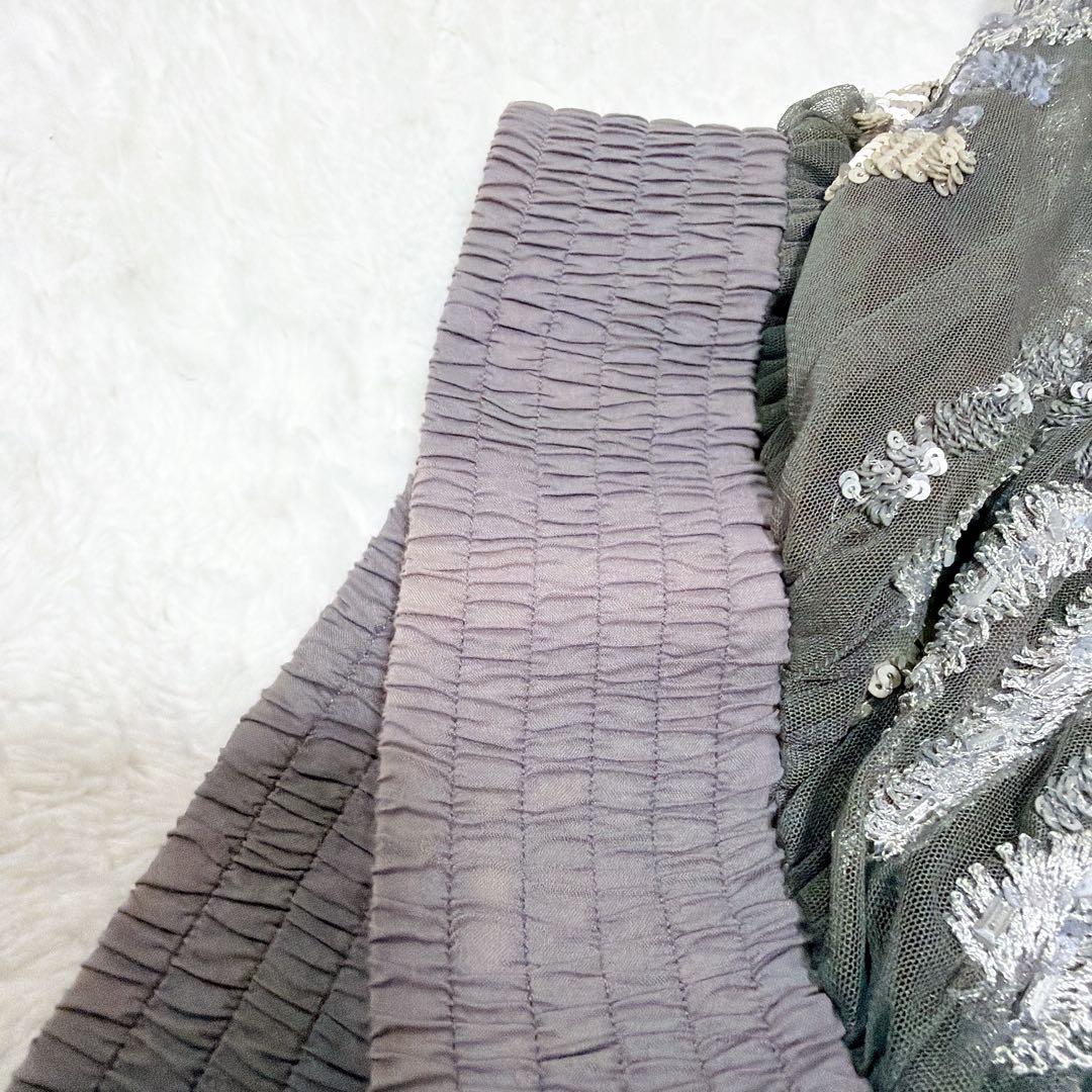 GRACE CONTINENTAL スパンコール チュールスカート 36 華やか