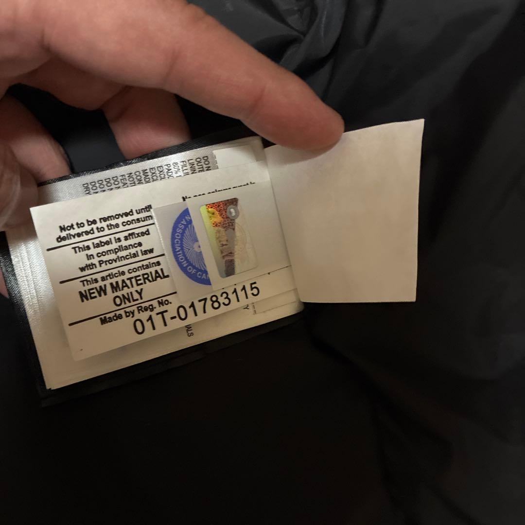 カナダグース ダウンベスト S/P M〜L程度 未使用 極美品