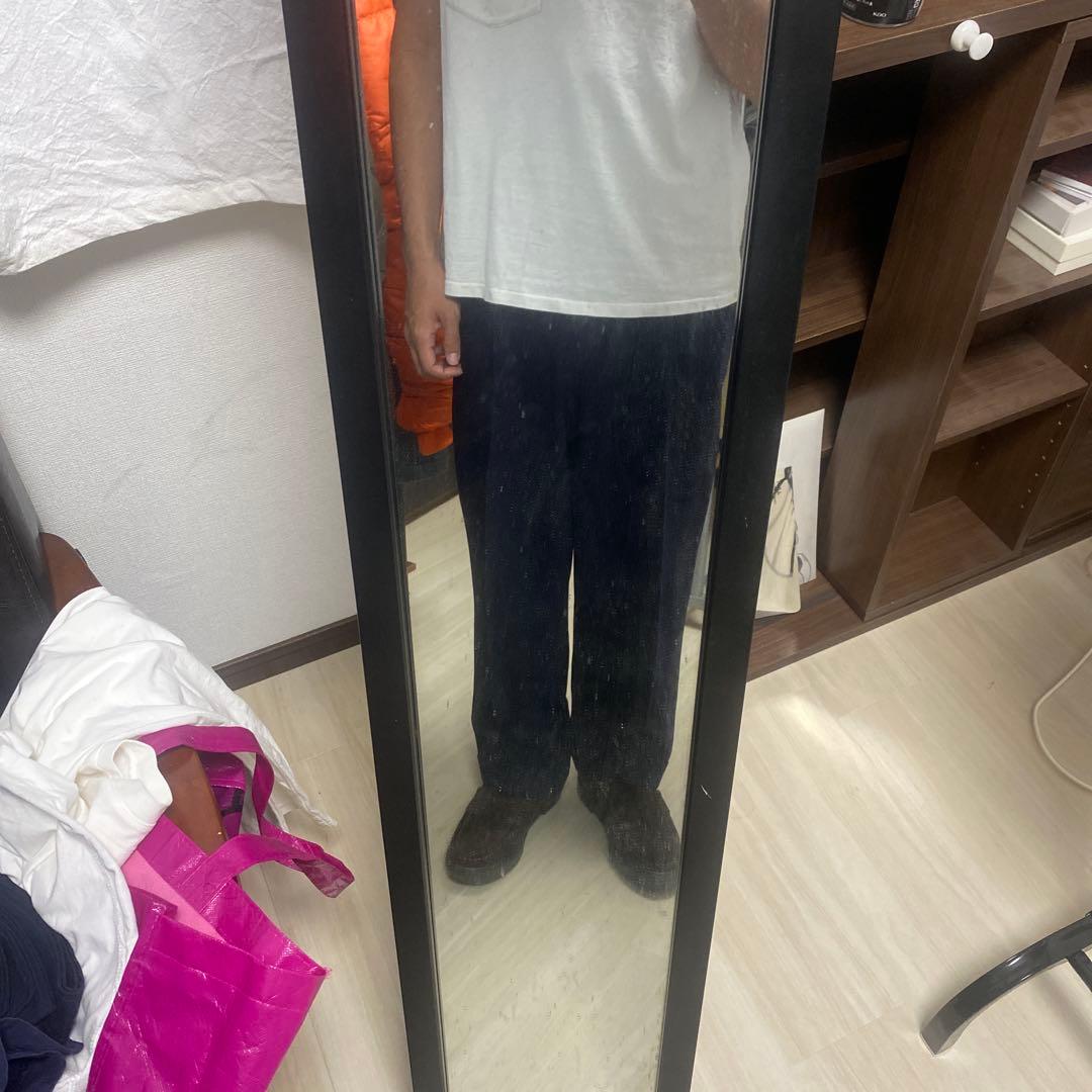 50s ギャバジンスラックス　usa ネイビー