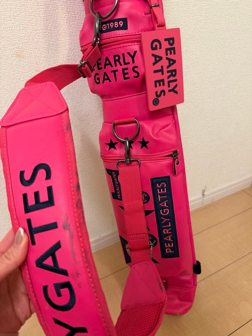 PEARLY GATES ピンク ゴルフバッグ