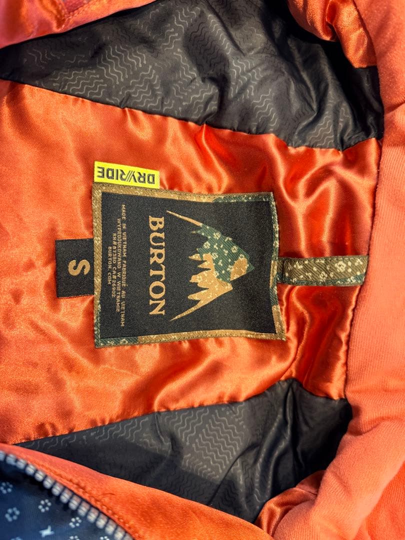 BURTON スノーボードウェア上下セットレディースSサイズ