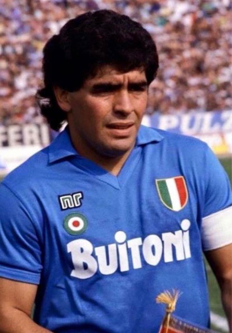 エネーレ　ナポリ 1986–87 マラドーナ期 10番 Ennerre 未使用