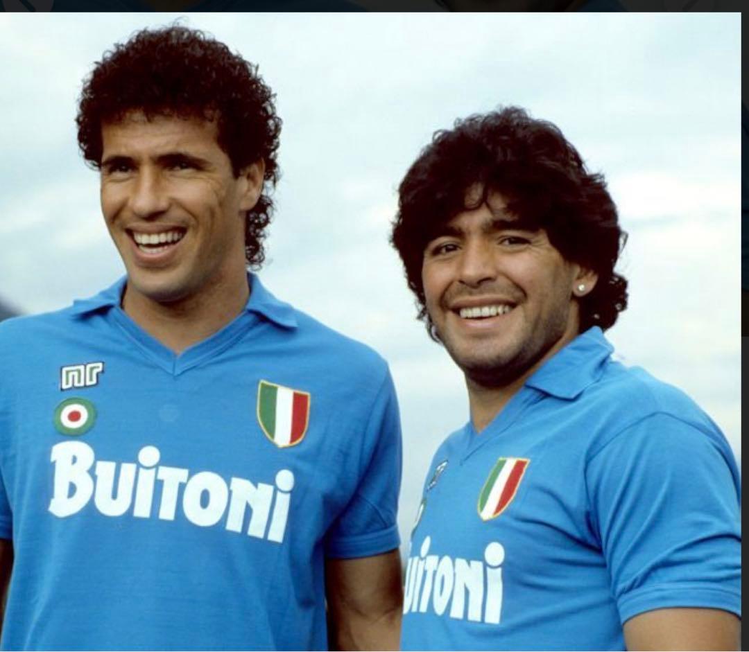 エネーレ　ナポリ 1986–87 マラドーナ期 10番 Ennerre 未使用