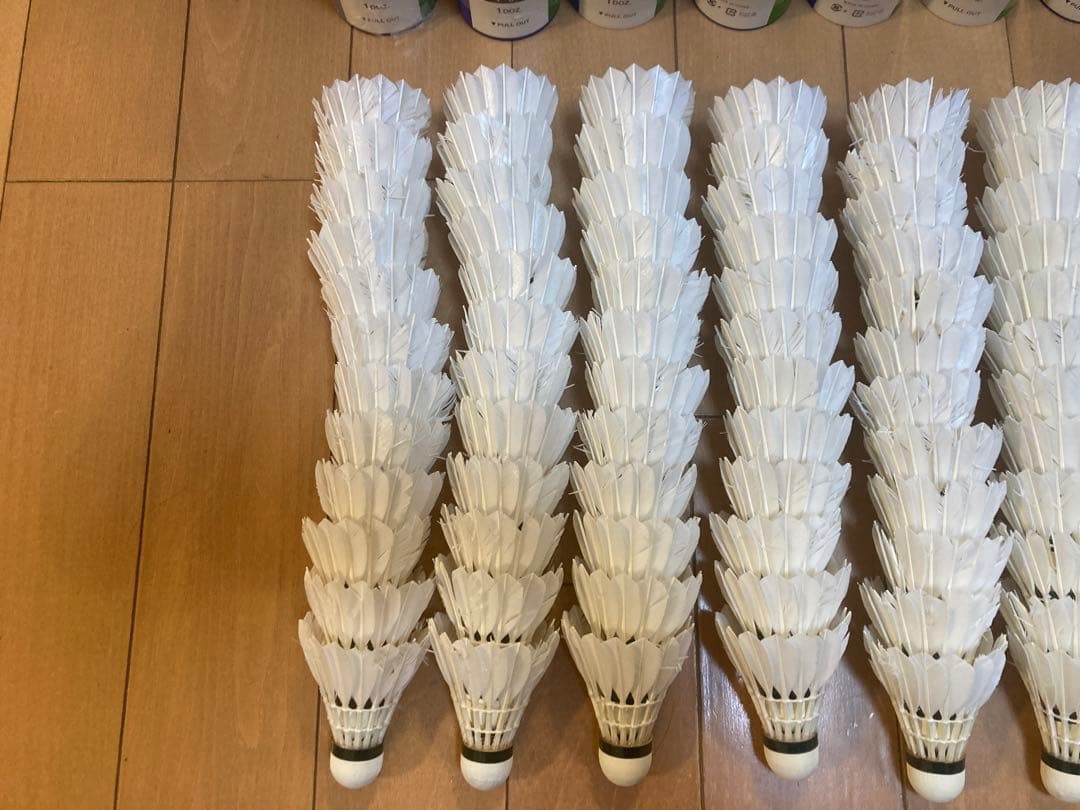 【リペア美品】ニューオフィシャル　基礎・ノック用セミシャトル　120個