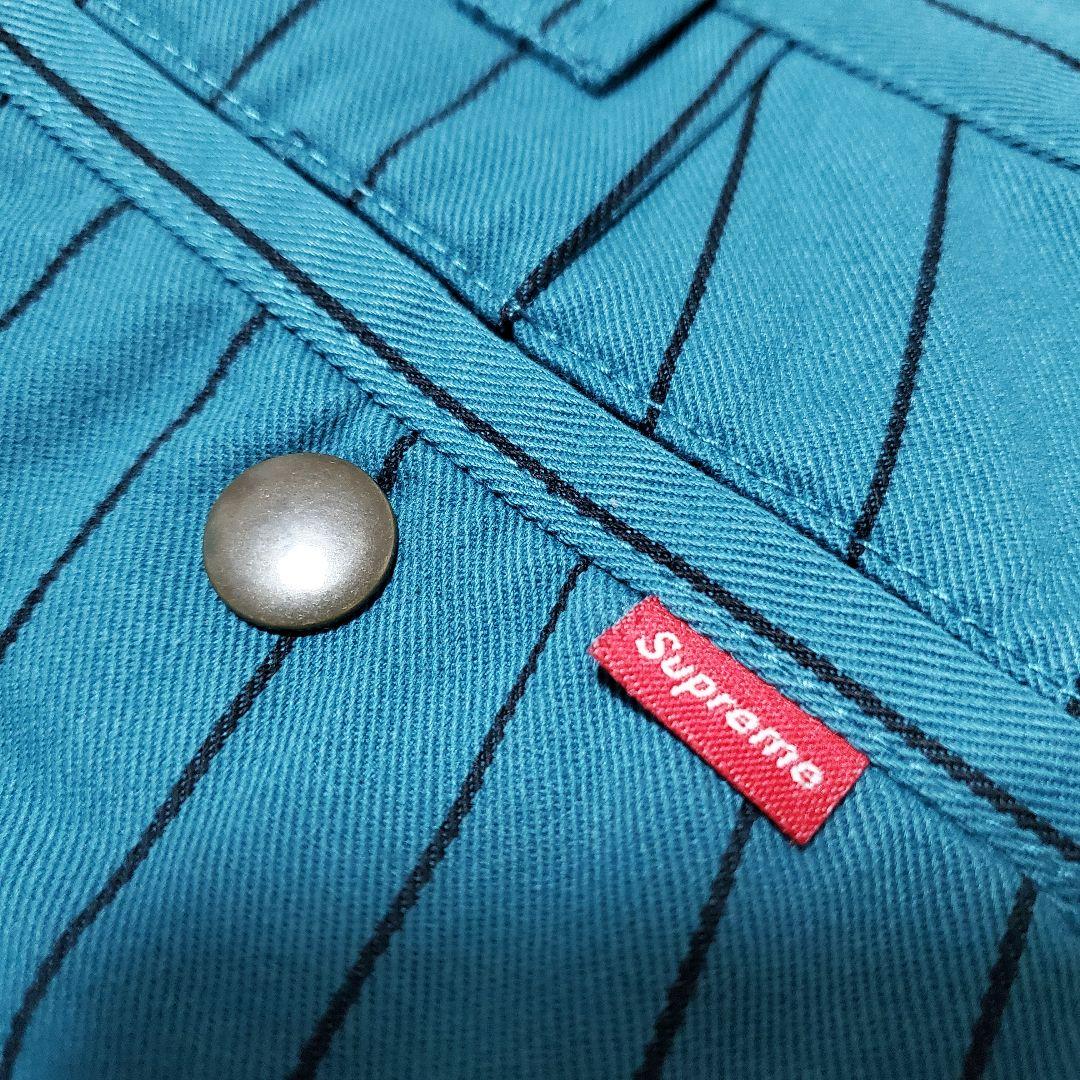 極美品✨Supreme　シュプリーム　ワークパンツ　ストライプ　Caesar様