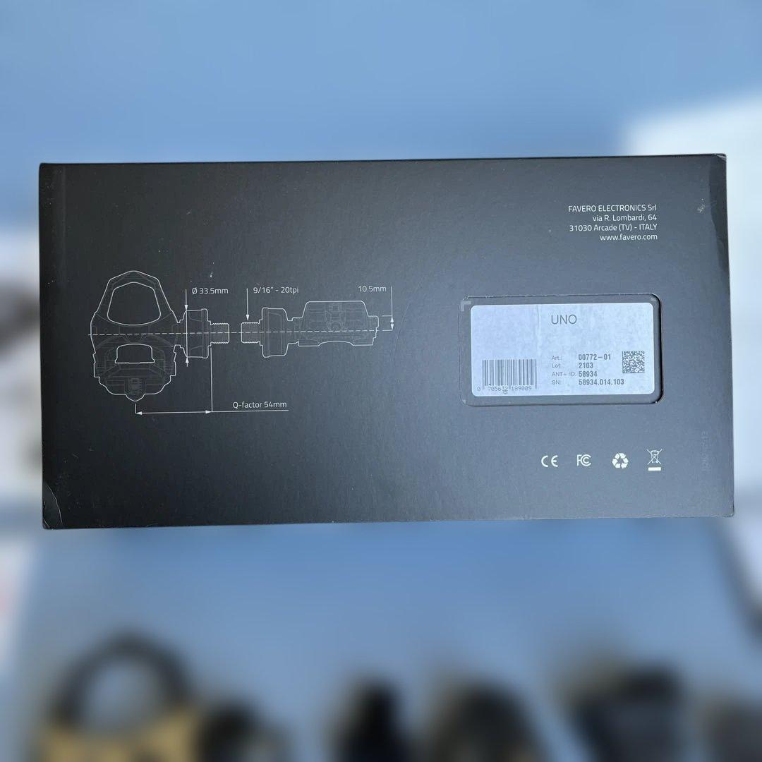 ナ*ン様 Favero Assioma UNO 片側計測 パワーメーター　元箱付