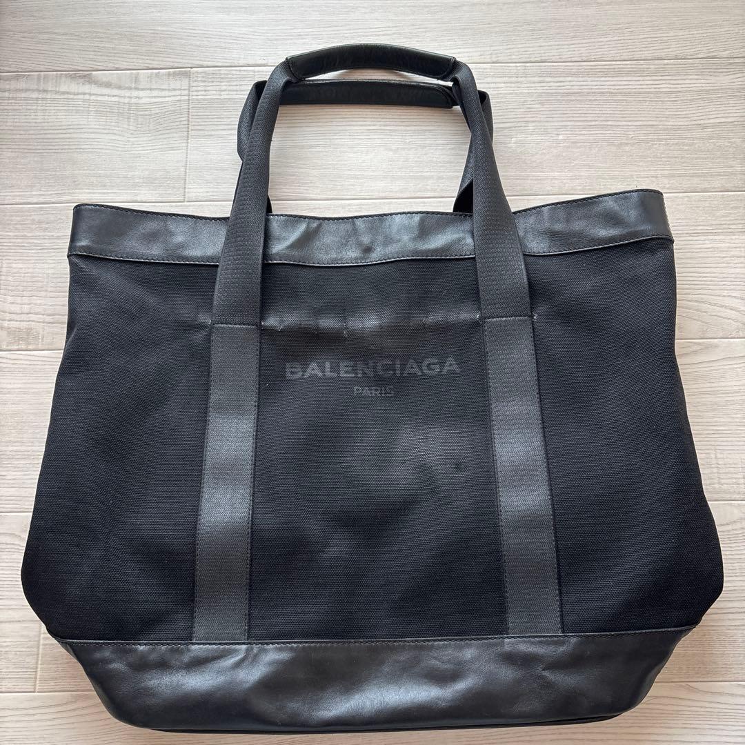 バレンシアガ　キャンバス　トートバッグ
